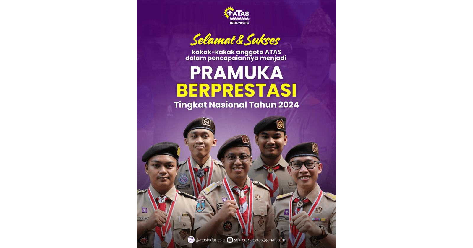 Pramuka Berprestasi, untuk Generasi dan Menginspirasi Negeri